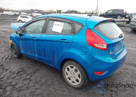 2013 Ford Fiesta Se from USA, damaged, VIN 3FADP4EJ5DM218076